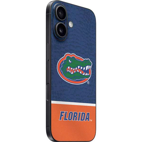 University of Florida Gators Logo iPhone 16 Plus Skin